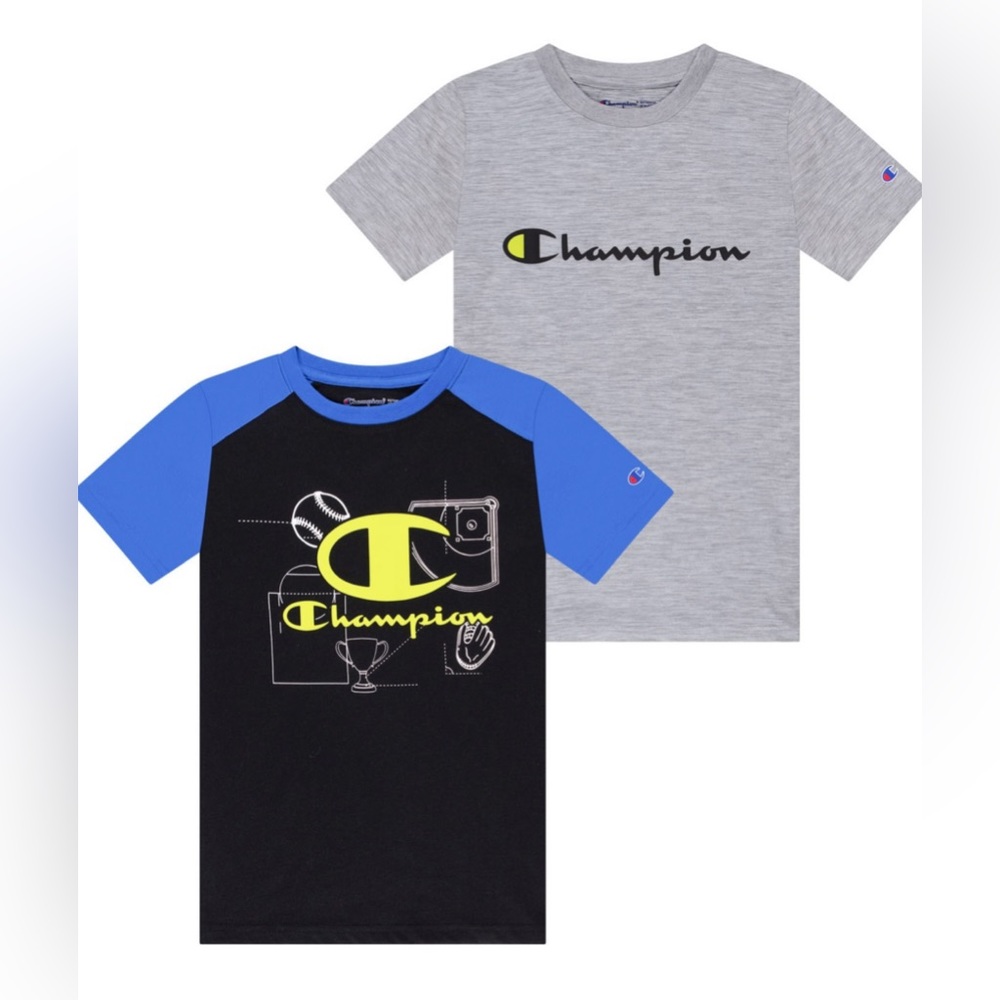 CHAMPION NWT 2 PACK BOYS T SHIRTS GOING FAST!!!